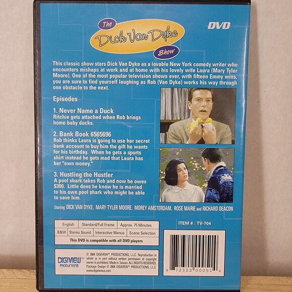 DVD The Dick Van Dyke Show - 3 Episodes - Picture 4 of 4